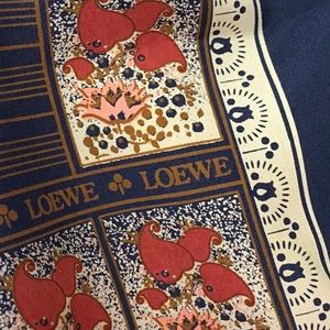 Loewe vintage scarf